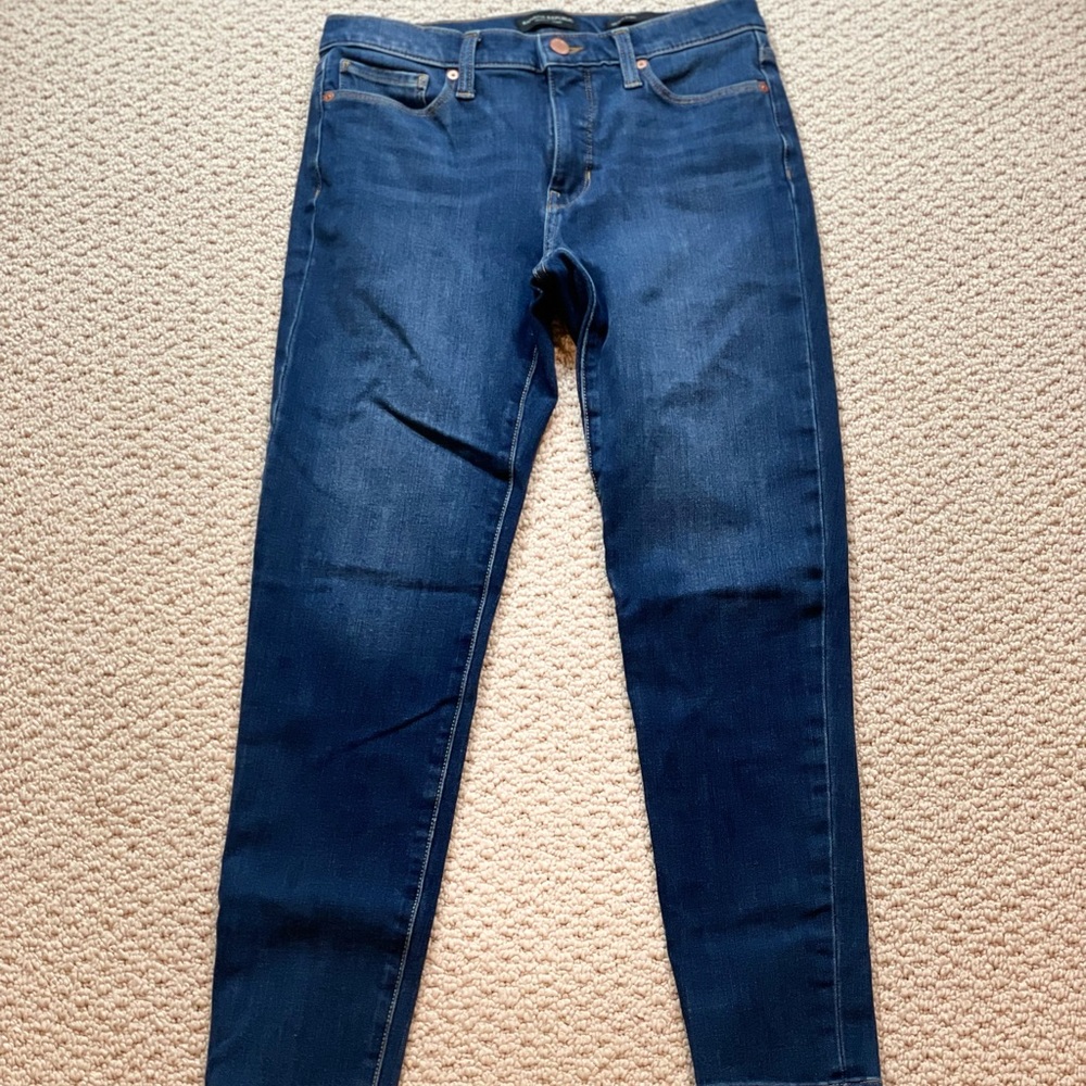 Banana Republic Mid Rise Skinny Jeans Medium Wash